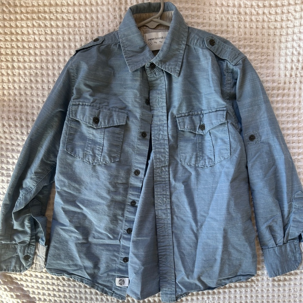 Paper Denim & Cloth Light Blue Shirt